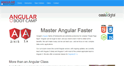 Desktop Screenshot of angularbootcamp.com