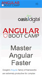 Mobile Screenshot of angularbootcamp.com
